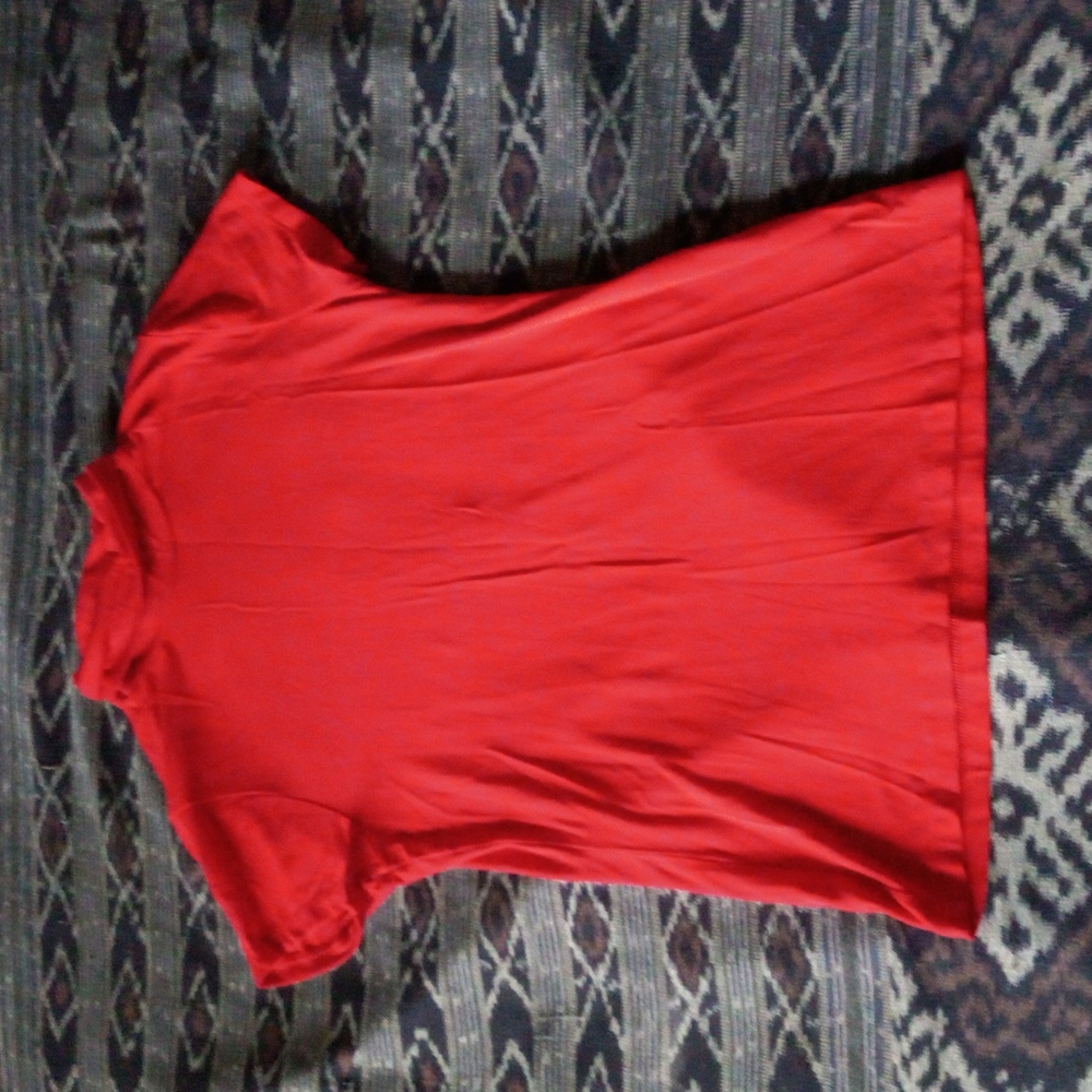 Lauren petite small red top
